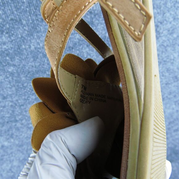 White Mountain‎ Women's Goofy Thong Brown Synthetic Size 7M Gently Used 2025 - Picture 7 of 10